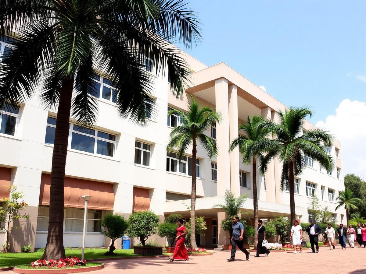 caleb-university-campus.jpg — Caleb University campus building with students walking